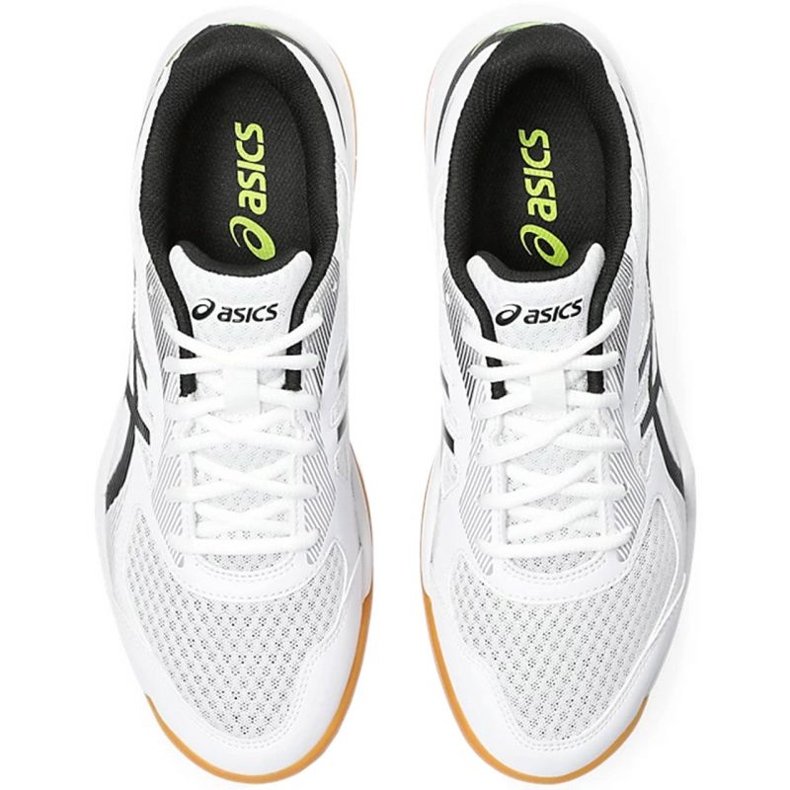 Asics Upcourt 5 M 1071A086 103 scarpe da pallavolo bianco bianco 1