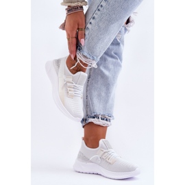 PM1 Scarpe Sportive Slip-On Donna Bianco Hold Me! 2