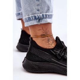 PM1 Scarpe Sportive Slip-on Donna Nere Hold Me! nero 2