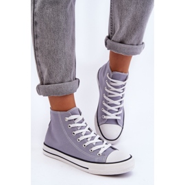 FR1 Sneakers alte classiche da donna grigie Remos grigio 2
