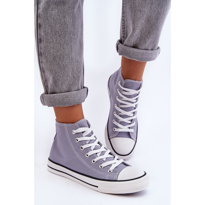 FR1 Sneakers alte classiche da donna grigie Remos grigio 2