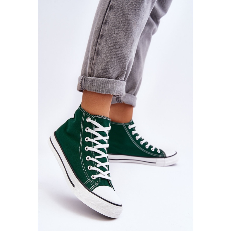 FR1 Sneakers Classiche da Donna Alte Verde Remos 1