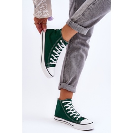 FR1 Sneakers Classiche da Donna Alte Verde Remos 2