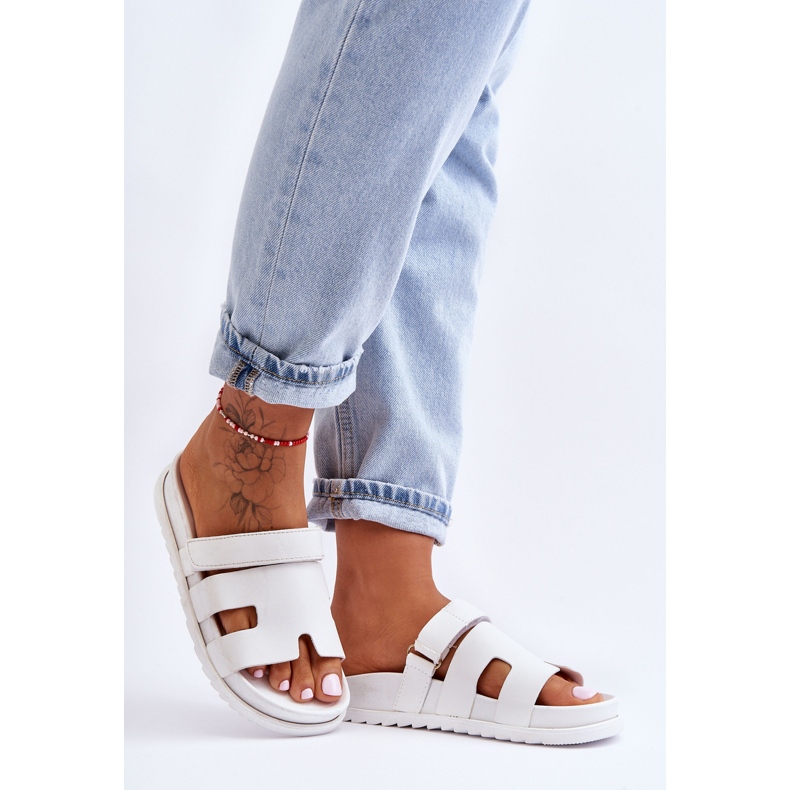 Sandali da donna classici Molie bianchi bianca 2