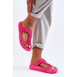 Infradito da donna in gommapiuma fucsia Apollo rosa 2