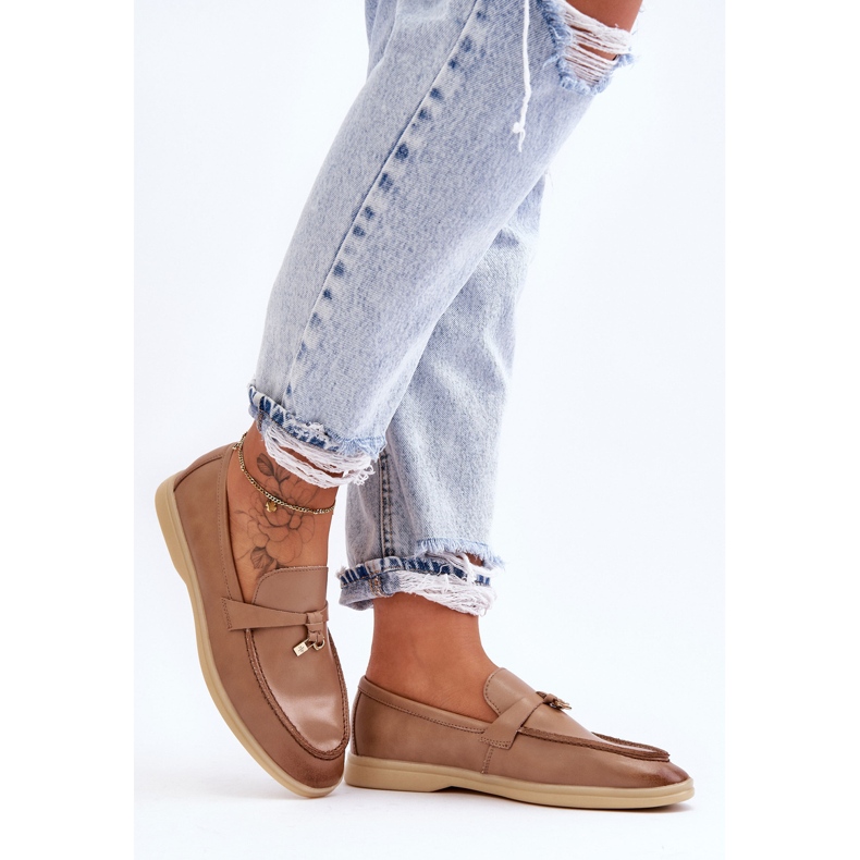 PM1 Mocassini Classici da Donna Marrone Cortez 2