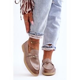 PM1 Mocassini Classici da Donna Grigio Cortez 1