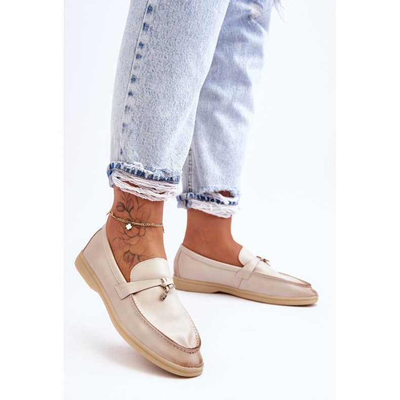 PM1 Mocassini Donna Classici Beige Cortez 1