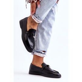 PM1 Mocassini da donna classici neri Cortez nero 2