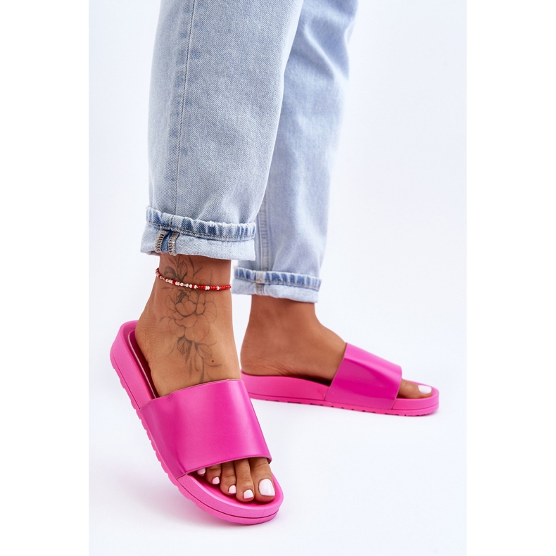Pantofole da donna classiche Fucsia Rolien rosa 1