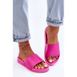 Pantofole da donna classiche Fucsia Rolien rosa 2