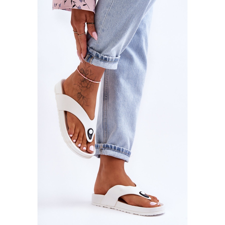 Infradito Piattaforma Donna Bianco Bellitta 1