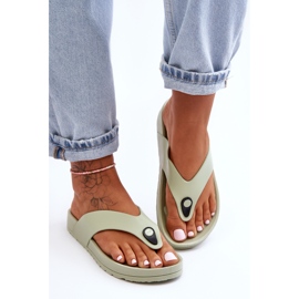 Infradito Piattaforma Donna Verde Bellitta 1