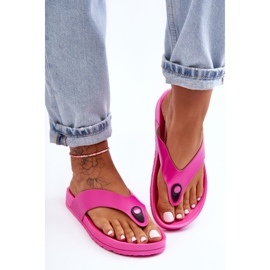 Infradito Piattaforma Donna Fucsia Bellitta rosa 1