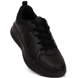 Scarpe sportive American Club M AM923 in pelle nera nero 1