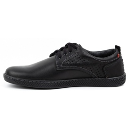 Olivier Scarpe casual da uomo 302GT nere nero 1