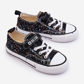 Sneakers con velcro per bambini Big Star LL374063 Nere nero 1