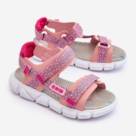 Sandali con velcro per bambini Big Star LL374202 Rosa 1