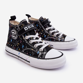 Sneakers Fantasia Bambini Big Star LL374050 Nere nero 1