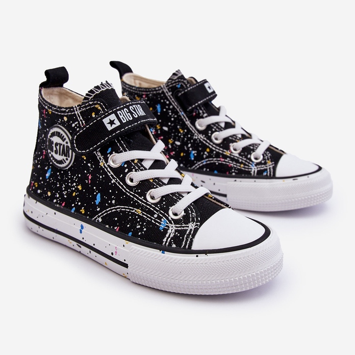 Sneakers Fantasia Bambini Big Star LL374050 Nere nero 1
