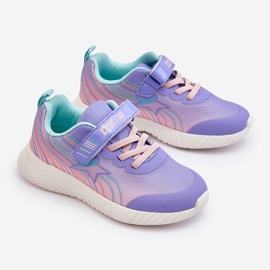 Scarpe Sportive Leggere Per Bambini Sistema Memory Foam Big Star LL374151 Viola 1