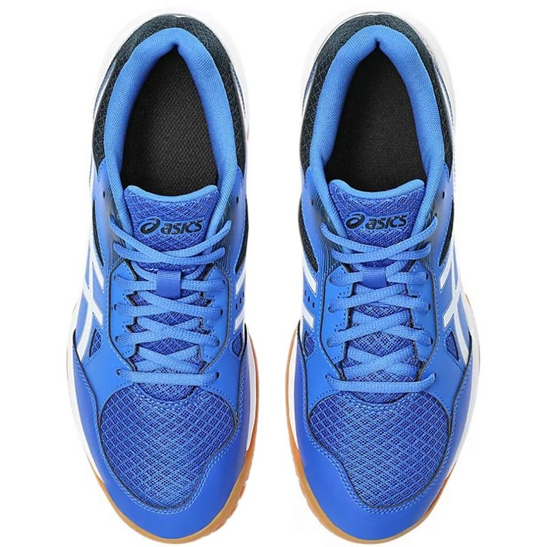 Scarpe da pallavolo Asics Gel Task 3 M 1071A077 402 blu blu 1