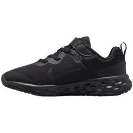 Scarpe Nike Revolution 6 Jr DD1095 001 nero 2