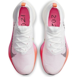 Scarpe Nike Air Zoom Tempo NEXT% Flyknit DJ5430-100 bianca 2