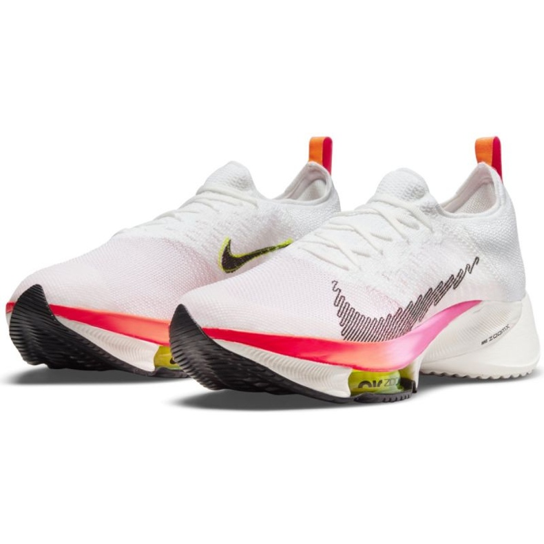 Scarpe Nike Air Zoom Tempo NEXT% Flyknit DJ5430-100 bianca 3