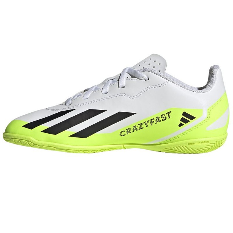 Scarpe da calcio Adidas X Crazyfast.4 In Jr IE4065 bianca bianca 1