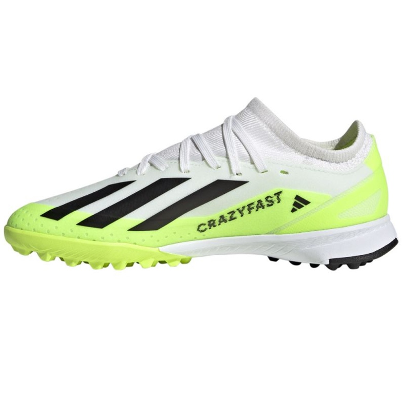 Scarpe da calcio Adidas X Crazyfast.3 Tf Jr IE1568 bianca bianca 2
