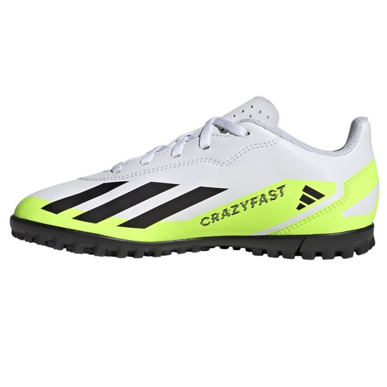 Scarpe da calcio Adidas X Crazyfast.4 Tf Jr IE4066 bianco bianco 1