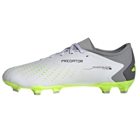 Scarpe Adidas Predator Accuracy.3 L Fg M GZ0014 bianca bianca 1
