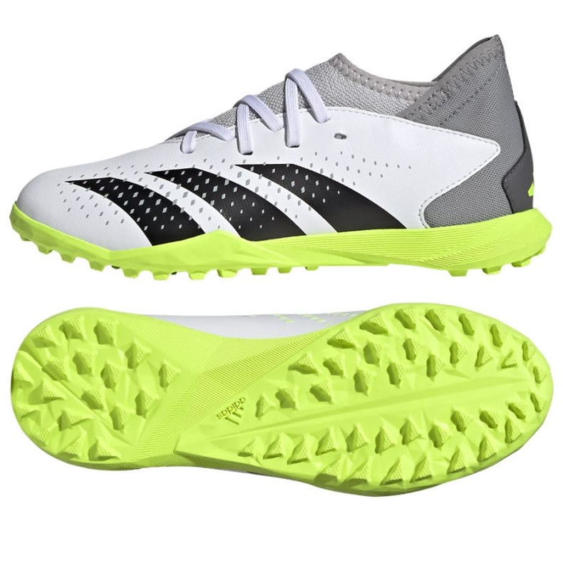 Scarpe Adidas Predator Accuracy.3 Tf Jr IE9450 bianco bianco 1