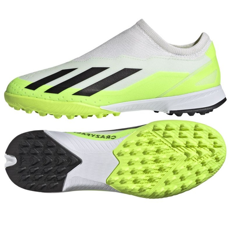 Scarpe adidas X CRAZYFAST.3 Ll Tf Jr IE1499 bianco bianco 1