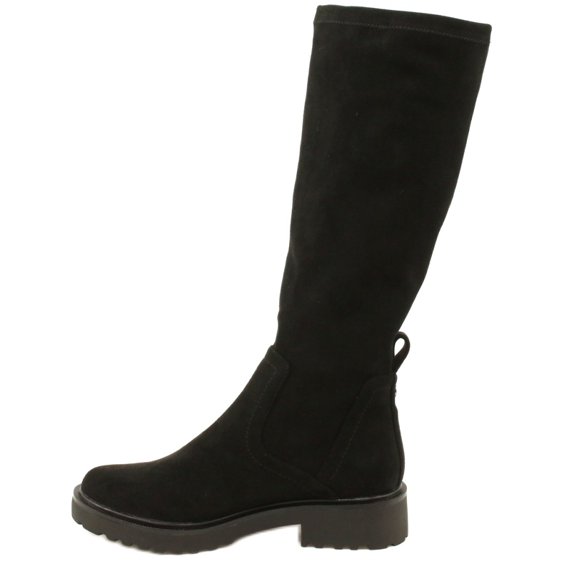 Caprice Kiss Boots 25606-41 044 Black Stretch nero 1