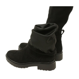 Caprice Kiss Boots 25606-41 044 Black Stretch nero 2
