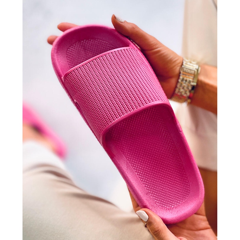 Pantofole con cuscino fucsia Yang rosa 1