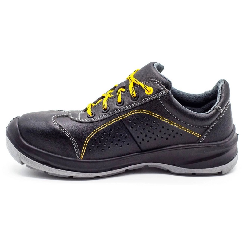 ŁUKPOL Scarpe da lavoro uomo Techwork 1128 nere nero 1