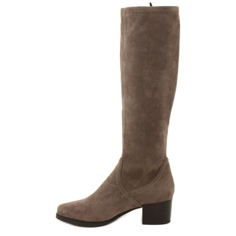 Stivali elasticizzati da caffè da donna Caprice 25506-41 306 marrone 3