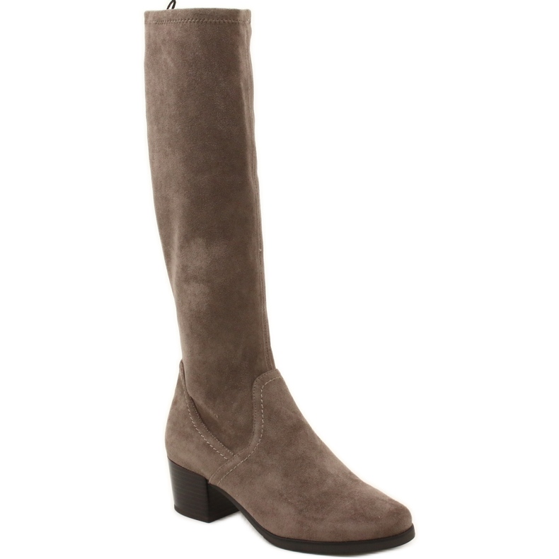 Stivali elasticizzati da caffè da donna Caprice 25506-41 306 marrone 2