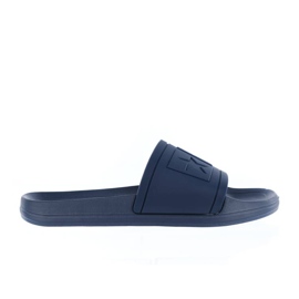 Ciabatte mare da uomo in gomma blu navy Big Star DD174688 2