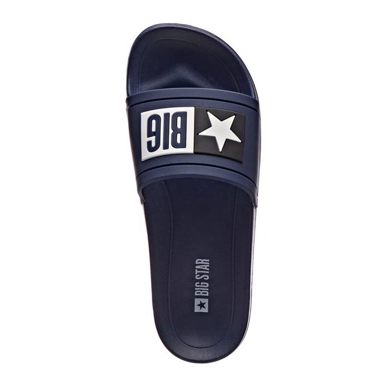 Ciabatte mare Big Star DD274A265 in gomma blu navy 1