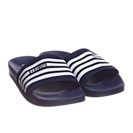 Ciabatte mare Big Star FF274A356 blu navy 2