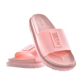 Pantofole da donna con plateau rosa cipria Big Star LL274425 1