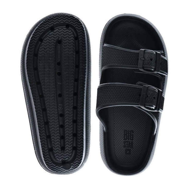 Pantofole sportive nere regolabili Big Star LL274615 nero 1