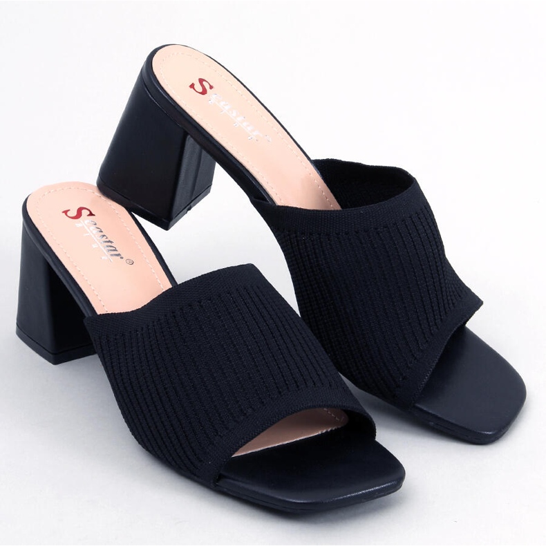 Greet Sandali con tacco neri nero 2