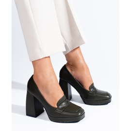 Brogue verde scuro di Shelovet 1