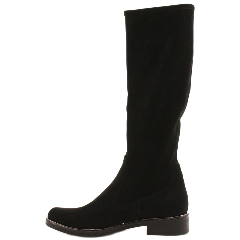 Stivali da donna Over the Knee Stretch Black Caprice 25510-41 044 nero 5