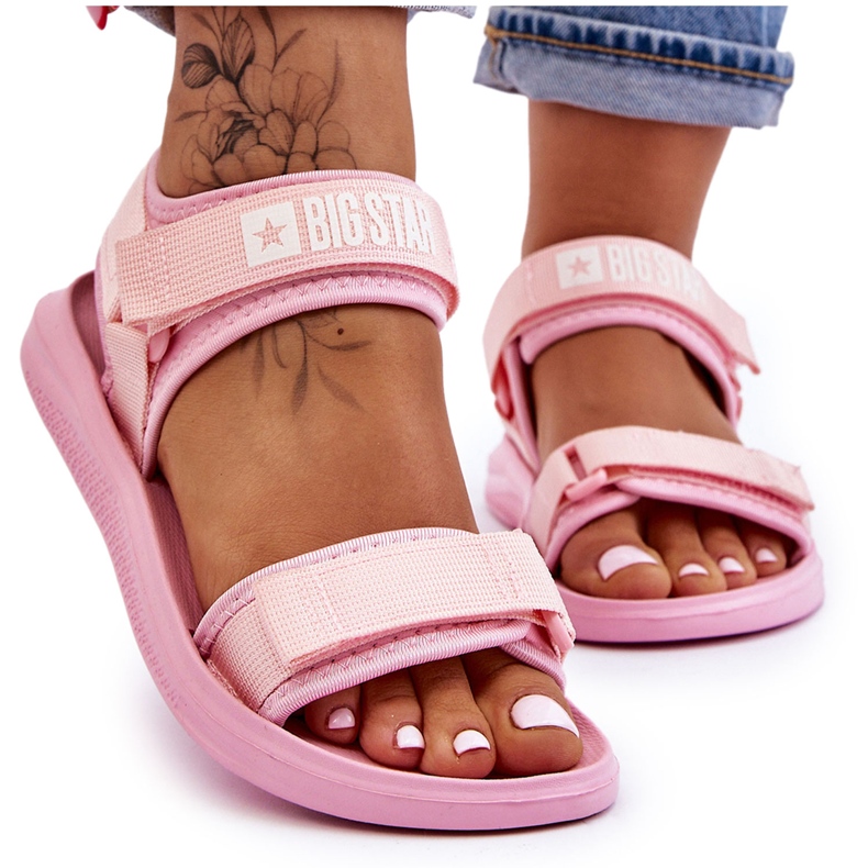 Sandali sportivi da donna Big Star LL274729 rosa 6